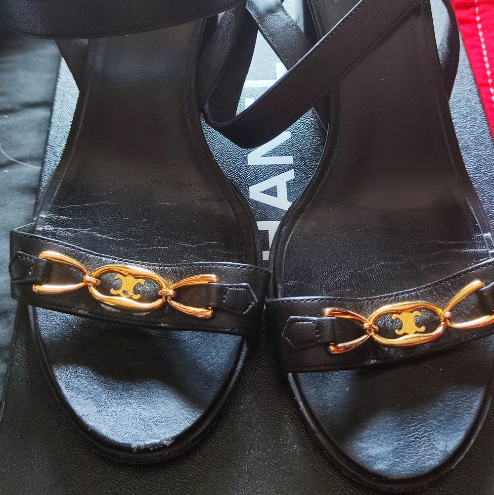 Celine Triomphe sandals